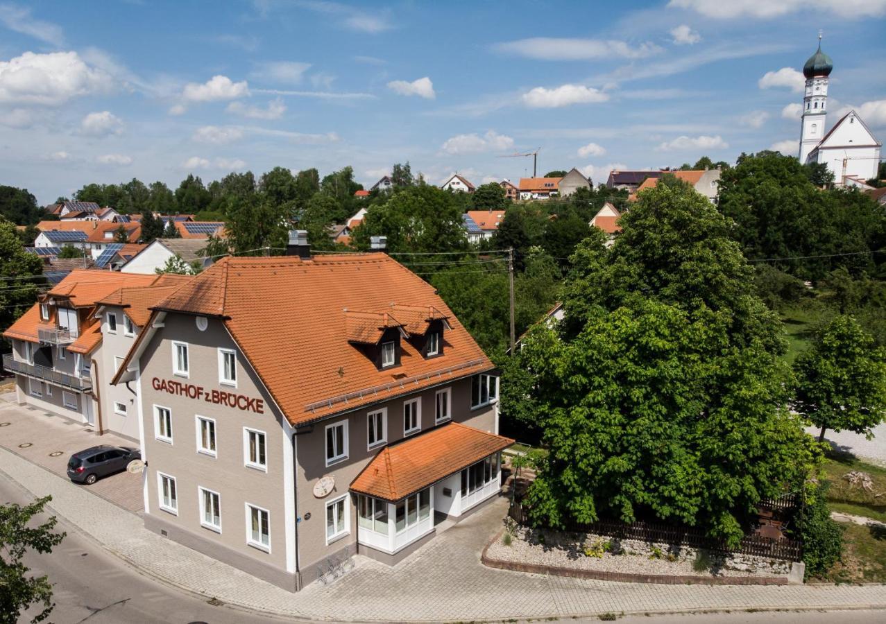 Gasthof Zur Bruecke Kaufering Exterior photo